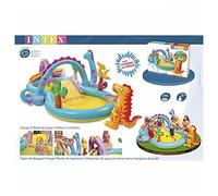 Intex 1703496031 - centro de juegos hinchable dinosaurio 24m+