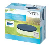 Intex 28022 - Cubierta para piscina con Diámetro superior de piscina 345 cm y Diámetro inferior de piscina 366 cm - La cubierta tiene agujeros para ventilación