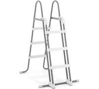 Intex Pools Escalera para piscina Steps For Above Ground Gris 91-107 cm