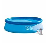 Intex 28132 - Easy SET Piscina redonda inflable sobre el suelo con bomba