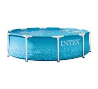 Intex 28208ND 3.05m x 76cm Beachside Metal Frame Pool Set (Includes Filter Pump)