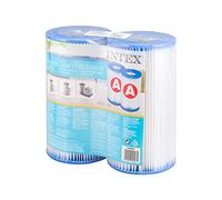 Intex Pools Cartucho de filtro de repuesto 29002 para bomba de piscina transparente - paquete doble