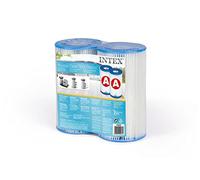Intex 29002 - Cartucho para filtros para piscinas, 2 unidades, Color Neutro