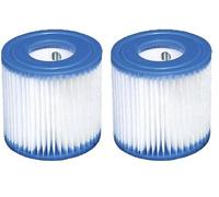 Intex 29007 Filter Cartridge Type H for Filter Pump 1250 L Multi-Colour Single Filter (Paquete de 2)