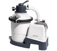 Intex 55249 - Depuradora de Arena Krystal Clear 3.500 L/H, depuradora Piscina Arena, Filtro Piscina, Bomba Piscina, para Piscinas Desmontables de hasta 17.000 L., 4 Funciones y Sistema de Bloqueo