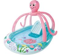 Intex Pools Zona de juegos hinchable Pulpo INT1704194122389 – tobogán, aspersor, anillas