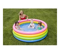 Intex 56441NP Piscina infantil 4-Anillo Piscina Puesta de sol Resplandor 168 x 46 cm 713 Litro