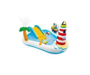 Intex 57162NP - Centro de juegos acuático con motivos de pesca, Multicolor