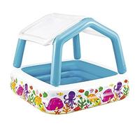 Intex 57470NP - Piscina Hinchable Infantil intex con toldo extraíble - 157x157x122 cm - 295 l