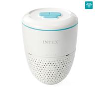 INTEX - Analizador de agua Krystal Clear, seguimiento automático, wifi, medidor de temperatura, pH, ORP, batería recargable, para piscinas enterradas, elevadas, piscinas sobre suelo, carga USB