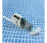 INTEX Aspiradora recargable de piscina y spa blanco
