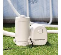 INTEX Bomba de Filtro Blanco 8.6 Polipropileno y acero