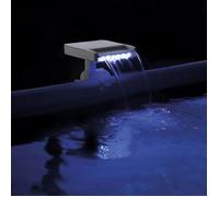 Intex Cascada de Agua con Luces LED Multicolor adaptable a piscinas