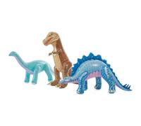 Intex Centro de juegos hinchable Jurassic Adventure Multicolor 201 x 201 x 36 cm con difusor y bolas