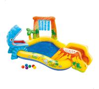 INTEX Centro juegos hinchable dinosaurio 249x191x109 cm 272l
