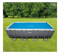 INTEX Cubierta de piscina solar de polietileno azul 538x253 cm