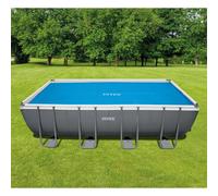 INTEX Cubierta de piscina solar de polietileno azul 538x253 cm