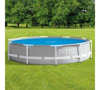 INTEX Cubierta de piscina solar polietileno azul 290 cm