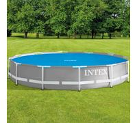 INTEX Cubierta de piscina solar polietileno azul 348 cm