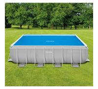 INTEX Cubierta de piscina solar polietileno azul 476x234 cm