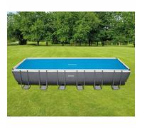 INTEX Cubierta de piscina solar polietileno azul 716x346 cm