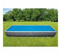 INTEX Cubierta de piscina solar polietileno azul 960x466 cm