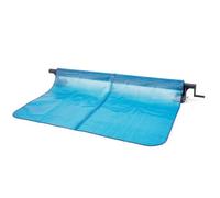Intex Cubierta Enrollable para Piscina Tubular Rectangular | Retractor Duradero con Eje de Aluminio | Compatible con Piscinas de 2.74 a 4.88m