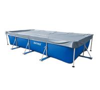 Intex - Cubierta rectangular de protección para piscinas tubulares (ref: 58968), 4,50 m