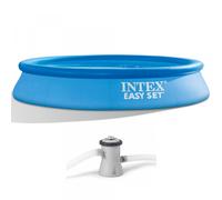 Intex Easy Set 28118NP - Ø305x61 cm - Piscina hinchable + Bomba de filtro 30 W