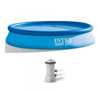 Intex Easy Set 28132NP - Ø366x76 cm - Piscina hinchable + Bomba de filtro