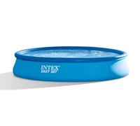 Intex Kit de piscina independiente redondo Easy Set de 457,2 x 83,82 cm