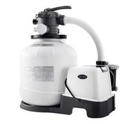Intex Filtro De Arena Para Planta De Tratamiento Qx2600 Con Cloración Salina Krystal Clear 11g/h 56800 L