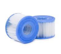 Intex Filtro para piscina tipo S1 2 unidades Ø 10,8 x 7,3 cm