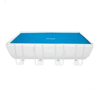 Intex INT6941057422251 Lona de Burbujas Rectangular para Piscina, 5.49 x 2.74 m, Color Azul