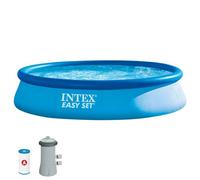 Intex Kit Piscina Autoportante Easy Set 396 x 84 cm