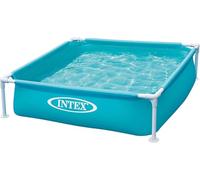Intex Mini Frame Pool, Piscina de Chapoteo, Edición Limitada, 122 cm x 122 cm x 30 cm, para Niños a Partir de 3 Años