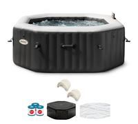 Intex Octogonal Jet & Bubble Deluxe 28458EX - Ø201x71 cm - Piscina de hidromasaje spa