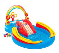 Intex Piscina hinchable Rainbow Pool Multicolor 297 x 193 x 135 cm