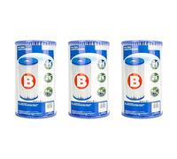 Intex Piscina Easy Set Cartucho de Filtro - Tipo B (3 Pack) | 29005e (59905e)
