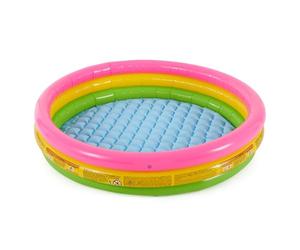Intex Piscina Hinchable 3 Aros Sunset 147x33 cm, 275 litros (57422)