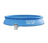 Intex Piscina hinchable redonda Easy Set con depuradora, ø305 x 61 cm