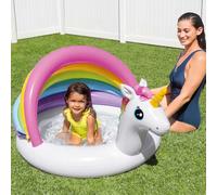 INTEX Piscina para bebé Unicornio 127x102x69 cm