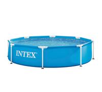Piscina Desmontable Octogonal Intex Metal Frame 244x51 cm Redonda PVC y Metal (1828 Litros) +6 Años