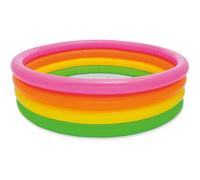 Intex PLUSHOME Piscina Hinchable Redonda para Infantil Niños Minnie Mickey Spiderman PVC Sunset 168x46cm 780l