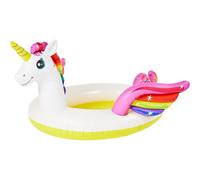 Intex PLUSHOME Piscina Hinchable Redonda para Infantil Niños Minnie Mickey Spiderman PVC Unicorn 272x193x104cm