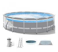 Intex Prisma Frame Clearview 26722NP - Ø427x107 cm - Piscina Redonda