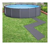 INTEX Protectores suelo acolchados encajables 8 uds 50x50x0,5cm 1,9 m²