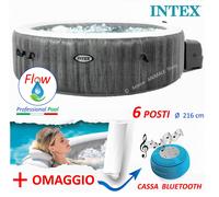 Intex Pure SPA GREYWOOD DELUXE→ 4/6 Asientos Piscina Hidromasaje 28440-28442