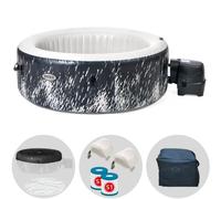Spa Hinchable Intex Bubble Massage Glow Deluxe 4 Personas D196x71 Cm