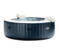 INTEX Spa hinchable circular, 6 , Ø216x71, calentador 40ºC, 170 salidas de , suelo térmico, depuradora filtro S1, accesorios incluidos